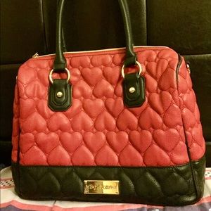 Betsey Johnson handbag red